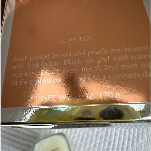 Slatkin & Co Candle Iced Tea Discontinued Retired B&BW - Picture 6 of 7